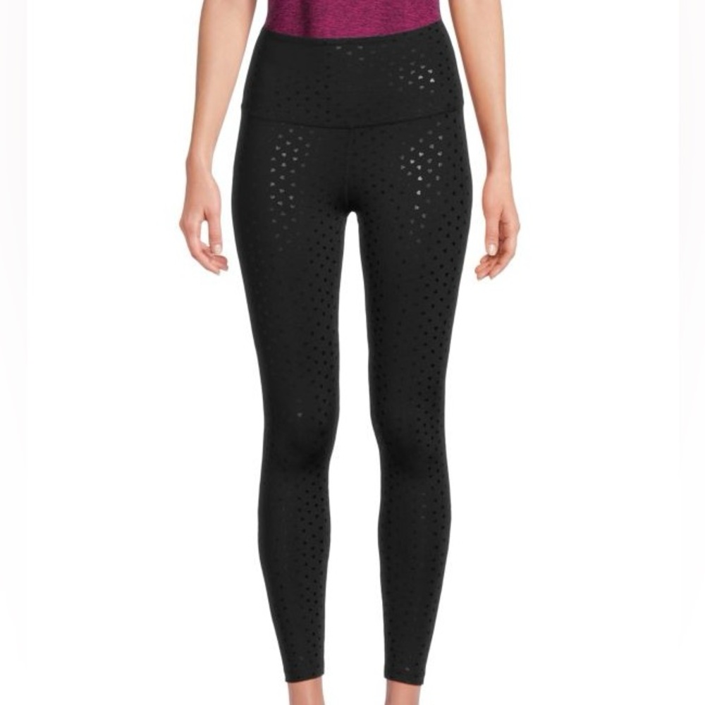 Beyond Yoga Hearts PowerShine High waisted Midi Legging